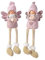 Engel Schutzengel Weihnachten Geschenk pink Plüsch 39 cm Stückpreis
