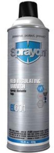 EL601, Sprayon,Red Insulating Varnish 432g,Dielectric, 15.25 oz, EL601