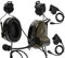 TS TAC-SKY Dual Communication Tactical Helmhalterung Version ARC Adapter Track Headset Shooting Noise Cancelling,Fg