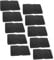vhbw 10x Schwammfilter kompatibel mit Beko DH8534GX0, DH 8433 RXM, DH 8533 GA 0, DH 8534 RX 0 Wäschetrockner - Ersatzfilter-Set