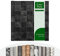 Revestimiento para suelo CV Atlantic Zala 970D, suelo de PVC extra resistente (espumado), elegante aspecto de azulejos, superficie estructurada, venta por metro (200 x 300 cm)