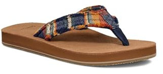 Sanuk Herren Fraid Not Blanket Flipflop, Mehrfarbig, 43 EU