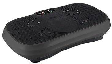 BX Fitness - 3D Vibrationsplatte: Cardio & Krafttraining in Einem Gerät - Schwarz