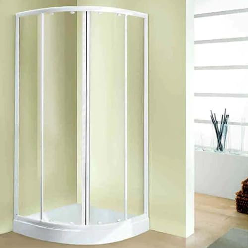 Cabine de douche semi-circulaire Tris LUX ACRYLIQUE 80 x 80 cm