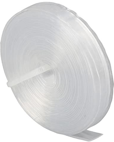 Hair Extension Strip Roll White Nanometer Keratin Glue Hair System Tape Roll 0 8mm Wide for Hair Salon