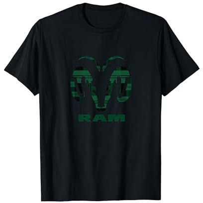 Kariertes Logo von Ram Trucks T-Shirt