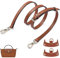 Sunshine smile Schultergurt für Longchamp Tasche Damen,längenverstellbarer Ersatzriemen aus Leder,Handtasche No-Punch Transformationszubehör,Leder Schulterriemen Umhängegurt