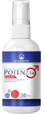 NEU: Potenza Delay Spray für den Mann - hochdosiert mit Sofortwirkung, Verzögerungsspray extra stark - Abgestimmt auf die Bedürfnisse für Männer - mit Premium-Qualität für maximale Leistung, 50ml