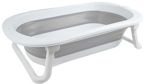 Thermobaby - Bañera Plegable para bebé FOLDY: Ultracompacta - Diseño Moderno - Almacenamiento práctico - Ocupa Poco Espacio - Fácil de Usar