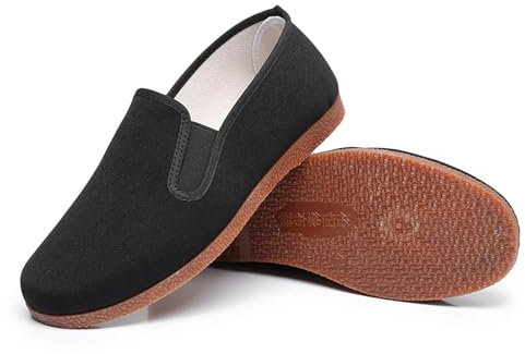 Chaussures traditionnelles chinoises de Tai Chi en tissu de Pékin, chaussures traditionnelles chinoises pour arts martiaux, kung fu, chaussures légères pour entraînement de kung fu, chaussures en