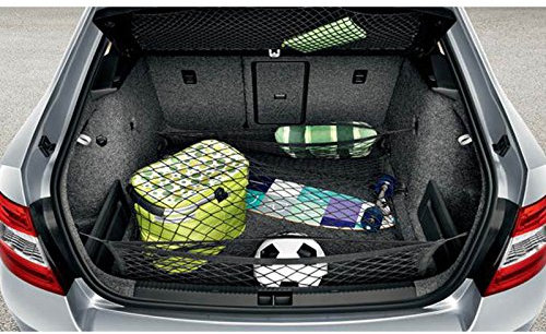 Skoda 5E0017700A Gepäcknetz Gepäckraumnetz Ladungssicherung Ladenetz 3-teilig schwarz