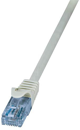 LogiLink Professional - Patchkabel Cat.6A 10GE Home U/UTP, EconLine, grau, 2m