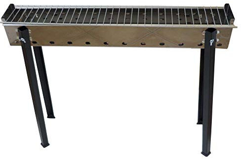 Giemme Barbecue Inox per Arrosticini, Cuocispiedini