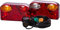 WAMO Rückleuchten Anhänger Set 5 m Kabelsatz mit 13-poligem LED-Stecker für Anhänger, Rot