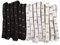 PandaHall 14 Rollen Größenetiketten XS/S/M/L/XL/XXL/3XL/4XL Besticktes Etikett Kleidung Label zum Nähen auf Kleidung T-Shirt Mantel
