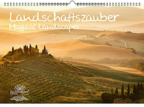 Landschaftszauber DIN A3 Kalender - Immerwährender Kalender Landschaften und ferne Länder - Seelenzauber