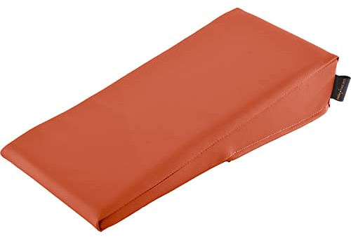 pader medi.tech Lagerungskeil für die Hand und Arm 40x20x10/2 cm - Orthopädisches Keilkissen mit hochwertigem Kunstlederbezug I Karneol