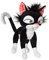 Gipsy Idéfix et Les irreductibles 071457 Plüschkatze Baratine, 18 cm, Baratin