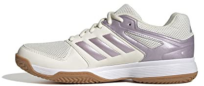 Adidas Damen Speedcourt Shoes Schuhe, Off White/Matt Purple/Cloud White, 37 1/3 EU