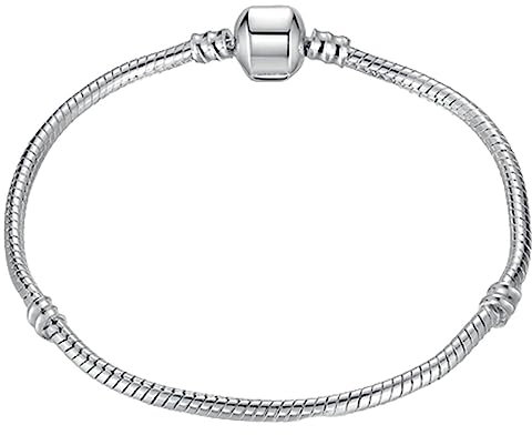 Lange Schlangenkette Armband Schmuck für Frauen 16cm - 22 Silber 925 Schmuck Edelstein Armband Praktisches Design und langlebig