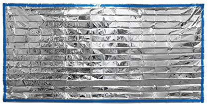 1M x 2M Notfall-Schlafsack aus Folie, wasserdicht, Outdoor-Survival, Camping, Wiederverwendung, Thermo-Schlafsack im Freien