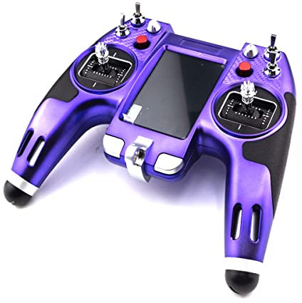 Flysky EdgeTx Rc Transmitter CNC Hall Gimbals 18-32 Kanal Elysim EL18 AFHDS 3, Violett