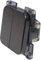 C-Line Presto Inprojal CBE - Interruttore seriale, 12-230 Volt, per camper, roulotte, barca, colore nero