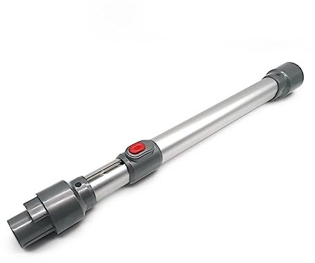 Compatible for Dyson V7 V8 V10 V11 V15 Wand Extension for Quick Release Wand Tube Hoover Replacement Parts (Color : Gray Telescopic Rod)