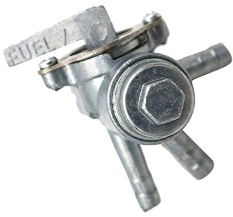 NeaxgeandX Solido rubinetto a 3 vie per serbatoio carburante valvola di arresto per ATV moto Dirt Bike