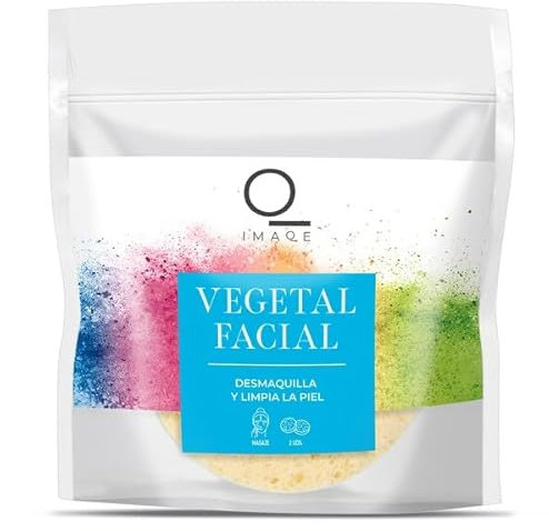 DIA IMAQE esponja vegetal facial bolsa 2 unidades