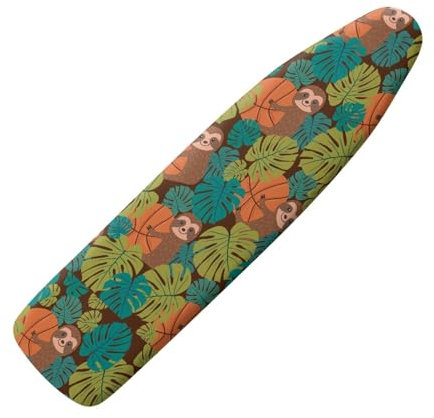 Dajingkj Housse de table à repasser pour centrale vapeur avec rembourrage - 130 x 45 cm - Avec bord élastique - Antidérapante - Fermetures Velcro - Lavable - Élastique - Pour décoration de la maison -