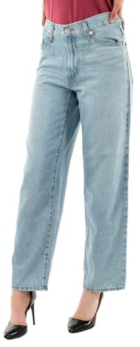 Levi's Women's Baggy Dad Jeans, Dark Indigo - Worn in (0033), 26W x 30L