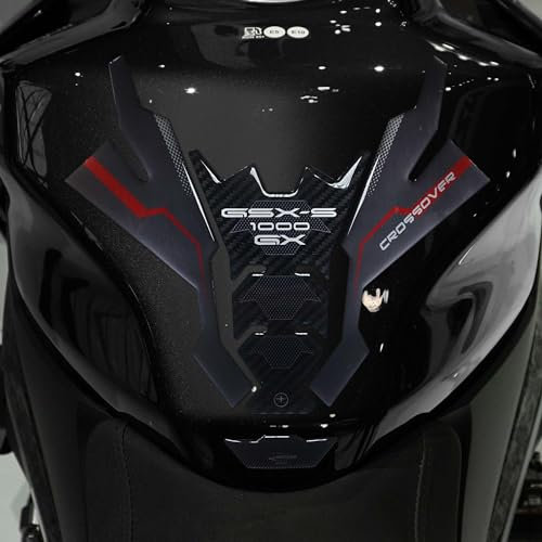 labelbike - 3D Aufkleber Tankpad Dekoration und Schutz Motorrad Tank kompatibel mit Suzuki GSX-S1000GX 2024