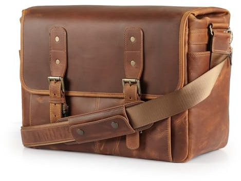 MegaGear Unisex MG2074 Kuriertasche, Braun