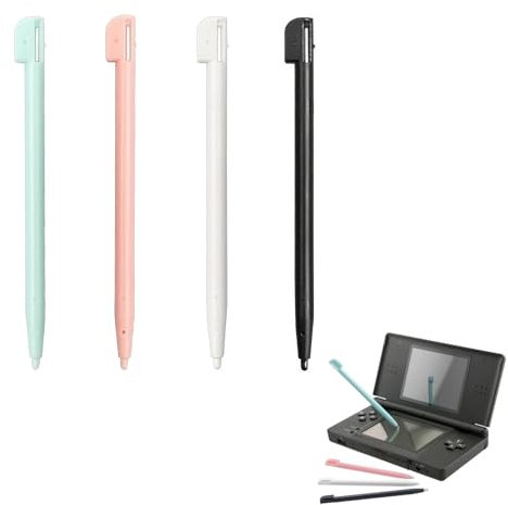4PCS Lápiz táctil para NDS Lite DSL NDSL NDSL - Bolígrafos táctiles de plástico para una operación Suave y precisa en la Pantalla táctil