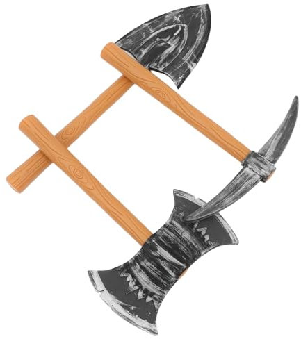 UPKOCH 3 Pièces Pioche Naine d'halloween Jouets Pelle Cosplay Pioche Naine Accessoires De Costume Pioche en Mousse Cosplay GNOME Accessoires pour Costumes De Carnaval Accessoires De