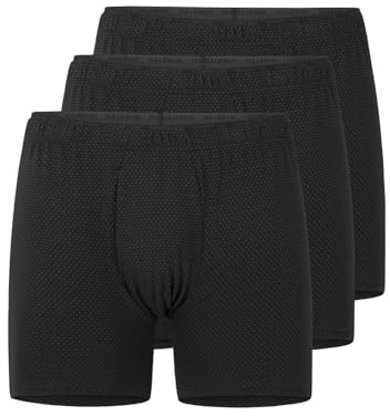 SCHÖLLER 3er Pack Herren Pants Baumwolle-Elasthan 10311-42-313 Gr. XL in Schwarz