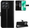 BellaCase Custodia Honor X8C 4G [Custodia Portafoglio] [Staffa] [Slot per schede] [Flip Cover Magnetica] Compatibile con Lo Smartphone Honor X8C 4G(Nero)