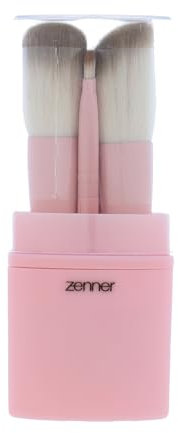 Zenner Make-up Pinselset – Professionelles Schminkpinsel-Set für Foundation, Puder, Concealer & Blush – Weiche, langlebige Pinsel für Damen und Herren mit Stil