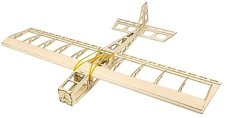 Janasiba R03 STICK-06 Flugzeug, 580 mm Spannweite, Balsaholz, DIY-Elektroflugzeug, RC-Flugspielzeugversion, Zerlegt, Langlebig, Einfach zu Verwenden, Einzeln