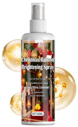 Balloon Spray – Vibrant Gloss Coating Solution, Instant Shine Suface Formula, Long Lasting Bright Finish Effect, Decorative Party Beauty Enhancement | Shimmer Mist for Christmas Wedding Birthday