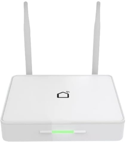 Bosiyrggrl Gateway Tuya Zigbee 3.0 Hub Smart Home Modem Interfaccia RJ45 Segnale Potenziato Funziona su Piani Diversi Supporto App Smart Life