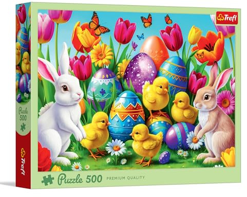 Trefl - Puzzle 500 Teile, Osterwiese, Klassische Puzzles