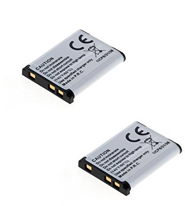 roxs 2 Akkus für AgfaPhoto Optima 104