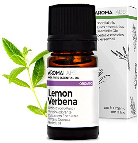 Aroma Labs - Hierbaluisa - Aceite Esencial Orgánico - Quimiotipado y Certificado AB - 5 mL