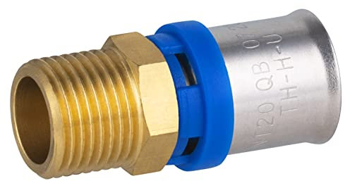 Raccord Multicouche à Sertir Multi profils Ø20 - Mâle 15x21 NOYON & THIEBAULT