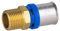 Raccord Multicouche à Sertir Multi profils Ø20 - Mâle 15x21 NOYON & THIEBAULT