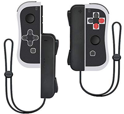 UNDER CONTROL II-CON MANDOS INALAMBRICOS DESIGN RETRO COMPATIBLE AVEC SWITCH NINTENDO - AUTONOMIA HASTA 10H - CORREAS INCLUIDAS