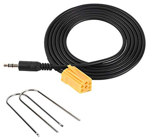 Rpanle 3.5mm AUX Cavo Audio Adattatore con Chiavette Smontaggio Radio per Fiat Grande Punto Alfa Romeo 159 Mp3