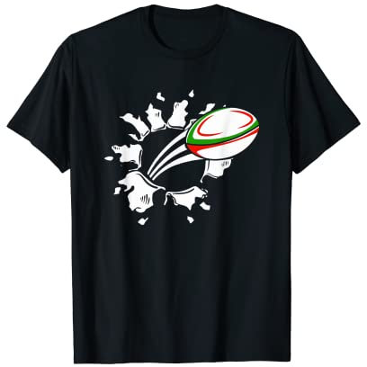 Rugby Italia Rugby-Shirt für Italiener und Italien-Fans T-Shirt